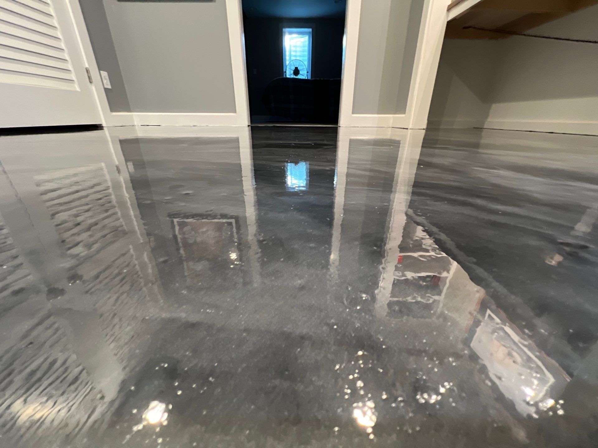 Metallic Epoxy Floor – High-Gloss, One-of-a-Kind Finish by Gordon Painting