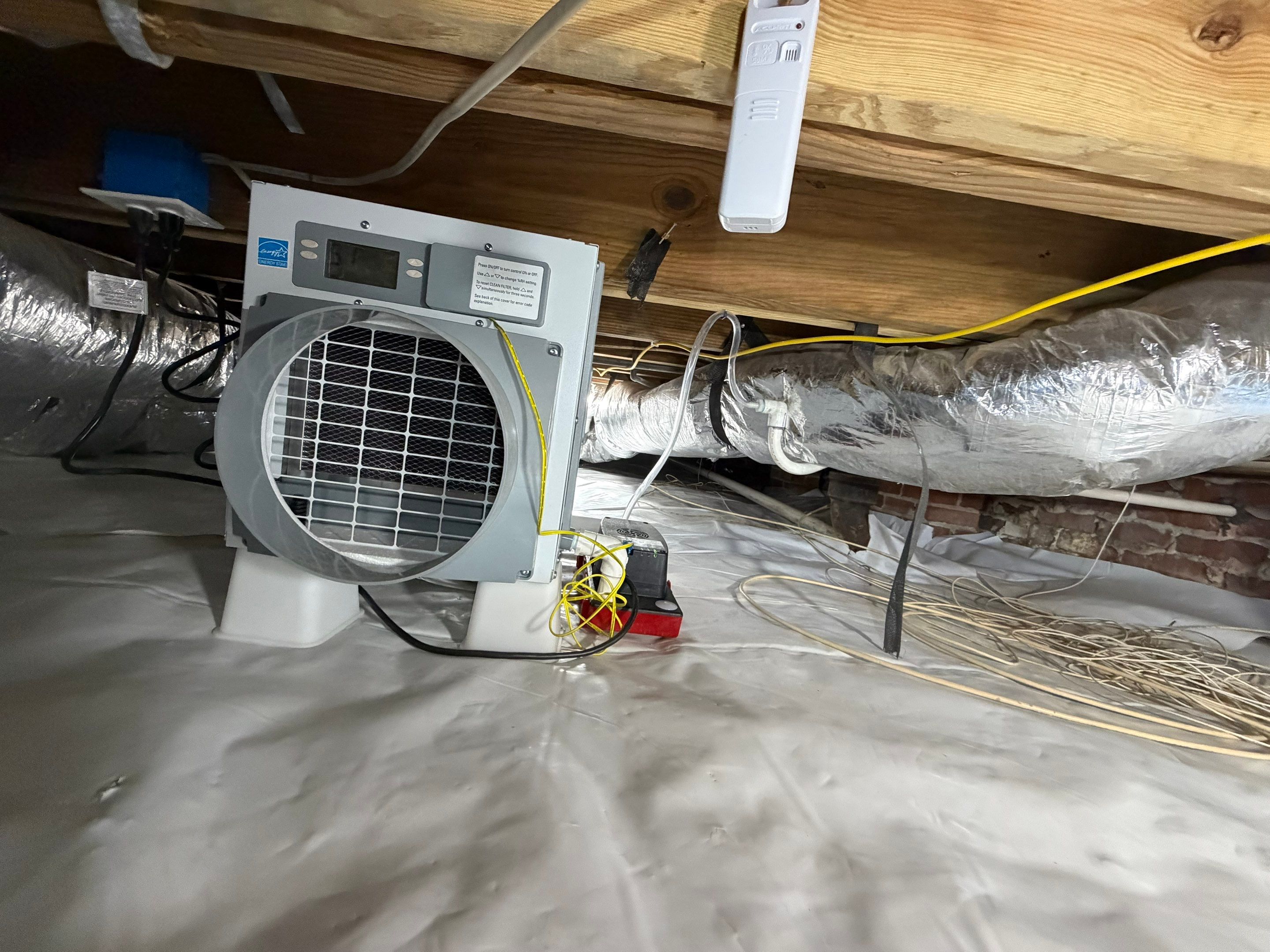 Project in Portsmouth by Patriot Crawl Space Repairs