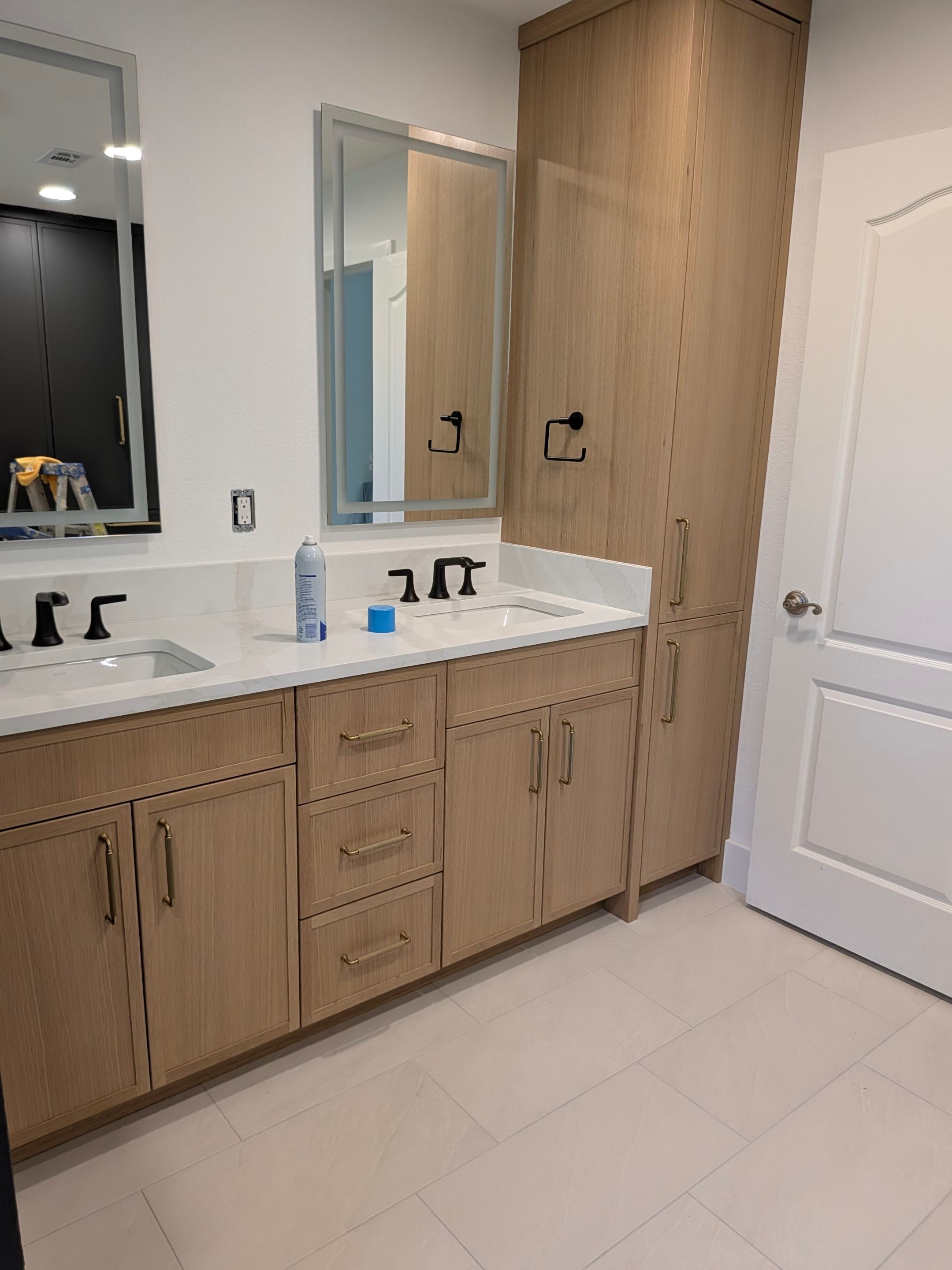 High-End cabinet finishing specialty finishes by AllPro Painting