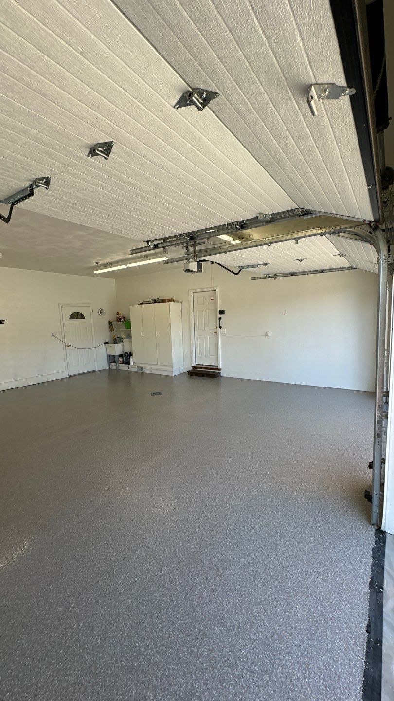 Garage + Sunroom Project in Follansbee by Floors in a Day, Inc