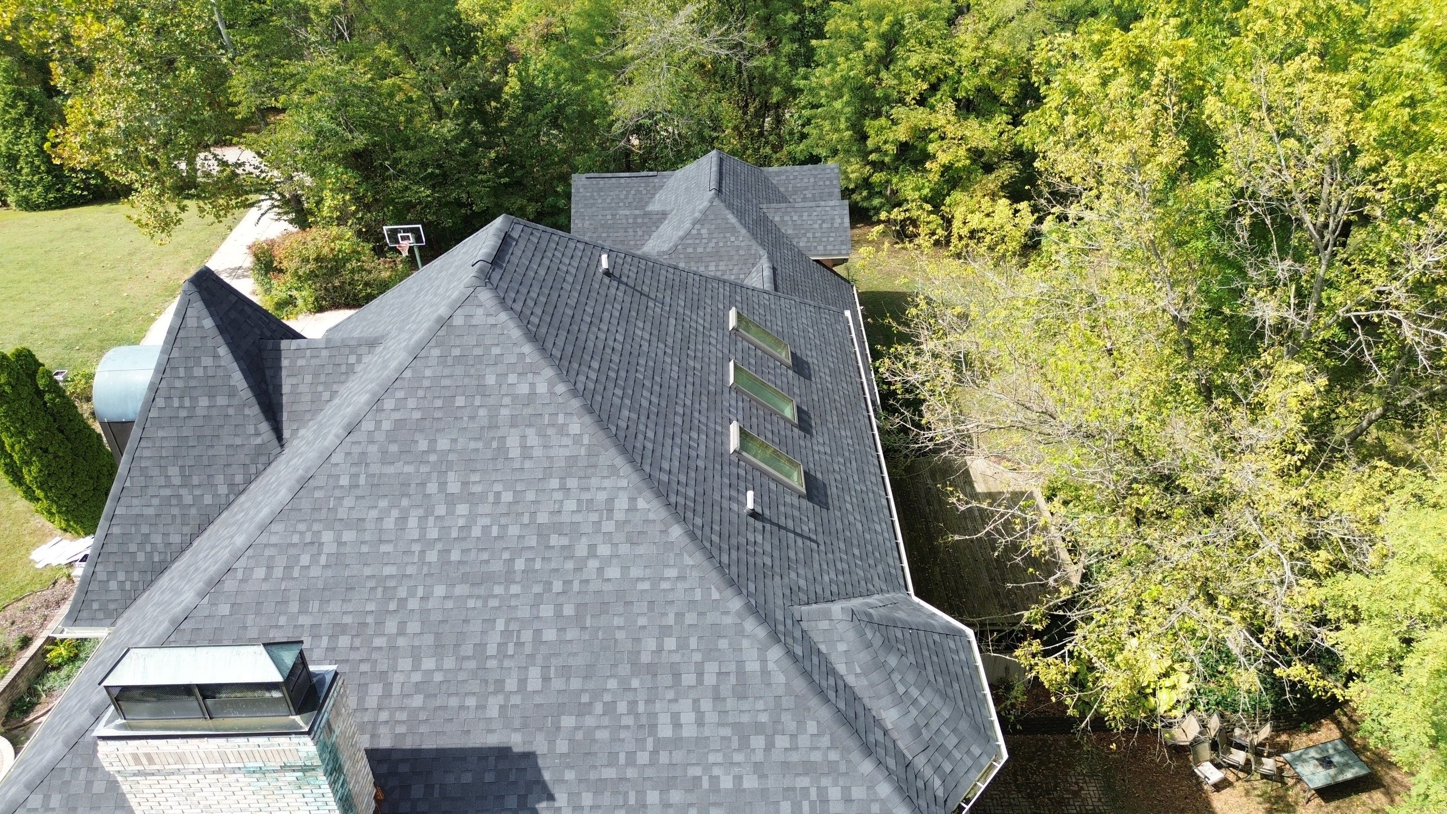 Project in Martinsville by Moss Roofing