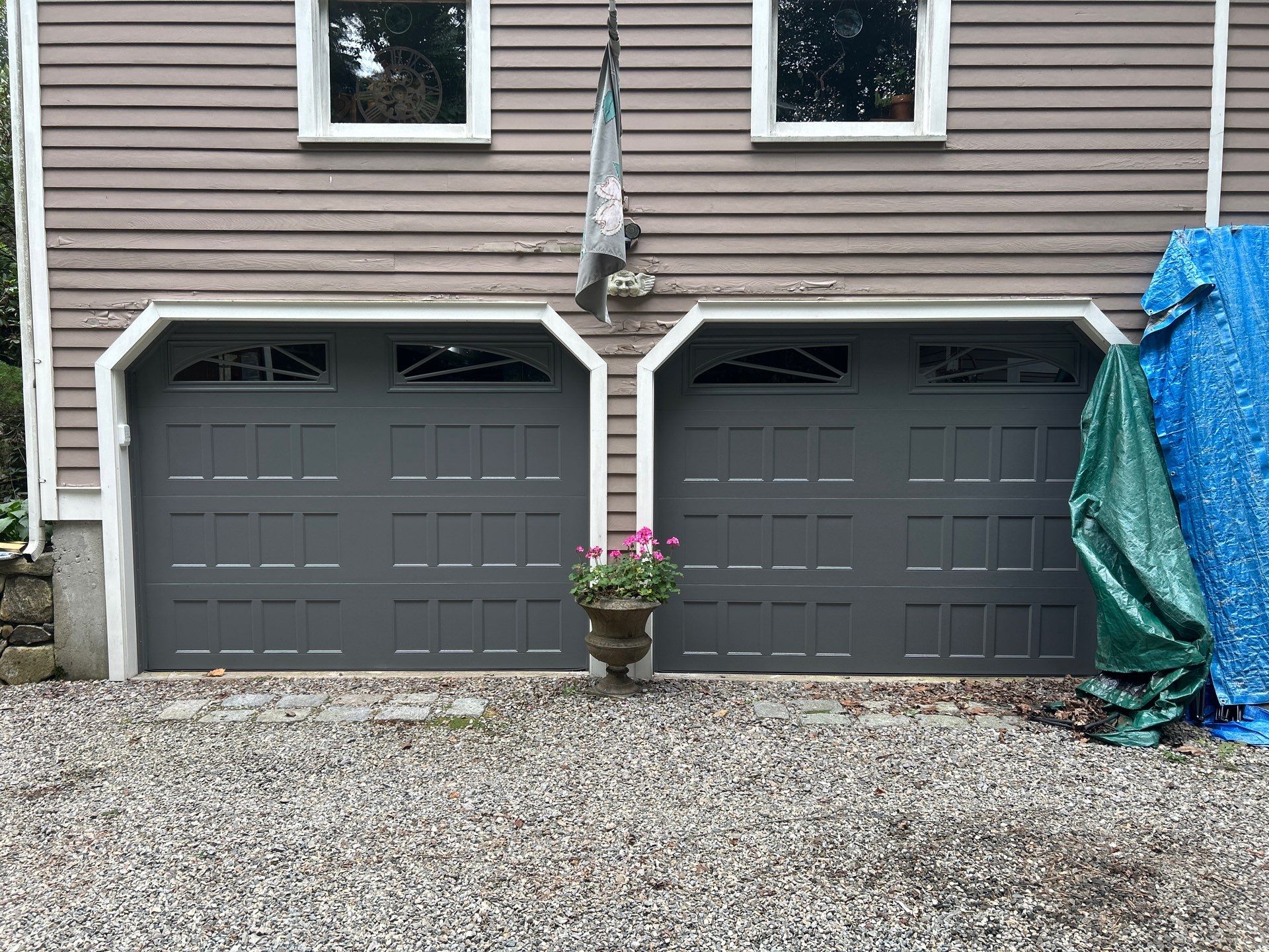 Amarr Hillcrest Garage Door Installation by DiGiorgi Roofing and Siding Inc