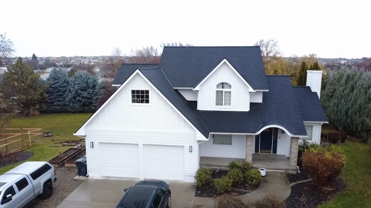 Residential Roofing Installation and Detached Garage Roof Replacement in Pasco by Alpine Roofing