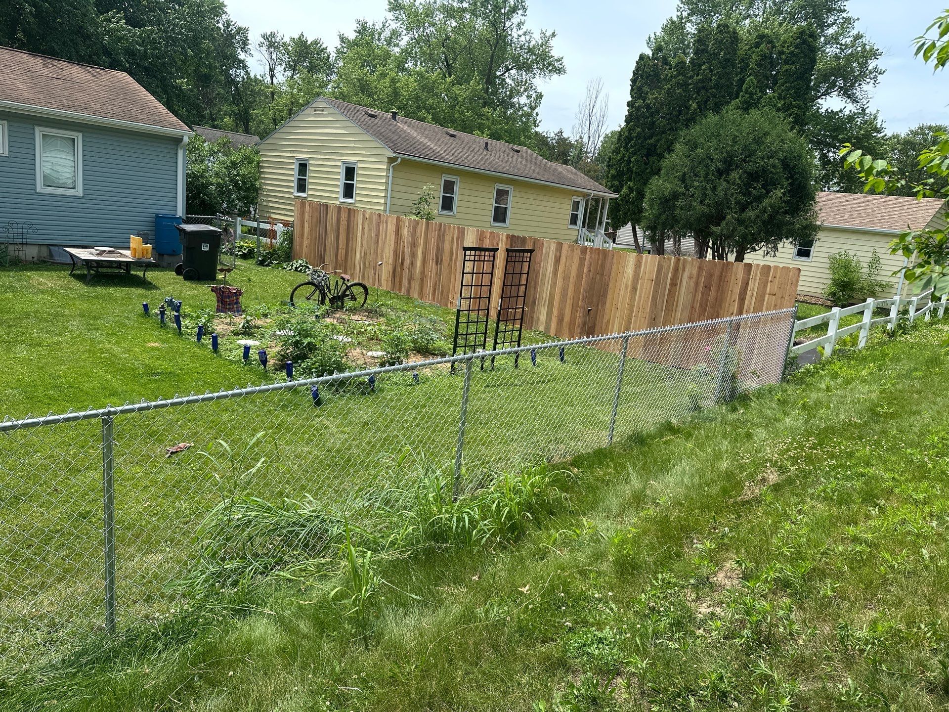 Project in Cedar falls by Perfect Picket Fence and Stain