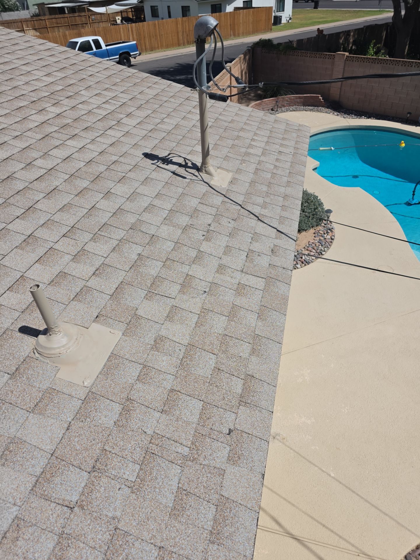 New GAF Roof in Mesa, Arizona by Weather-Tite Roofing