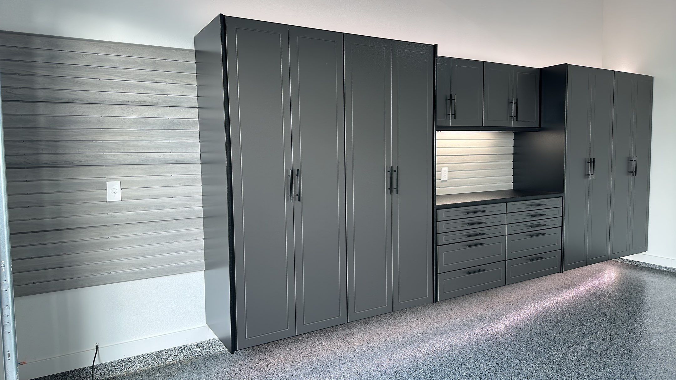 Craig M. changed the look of his garage with these cabinets  by Banner Garage