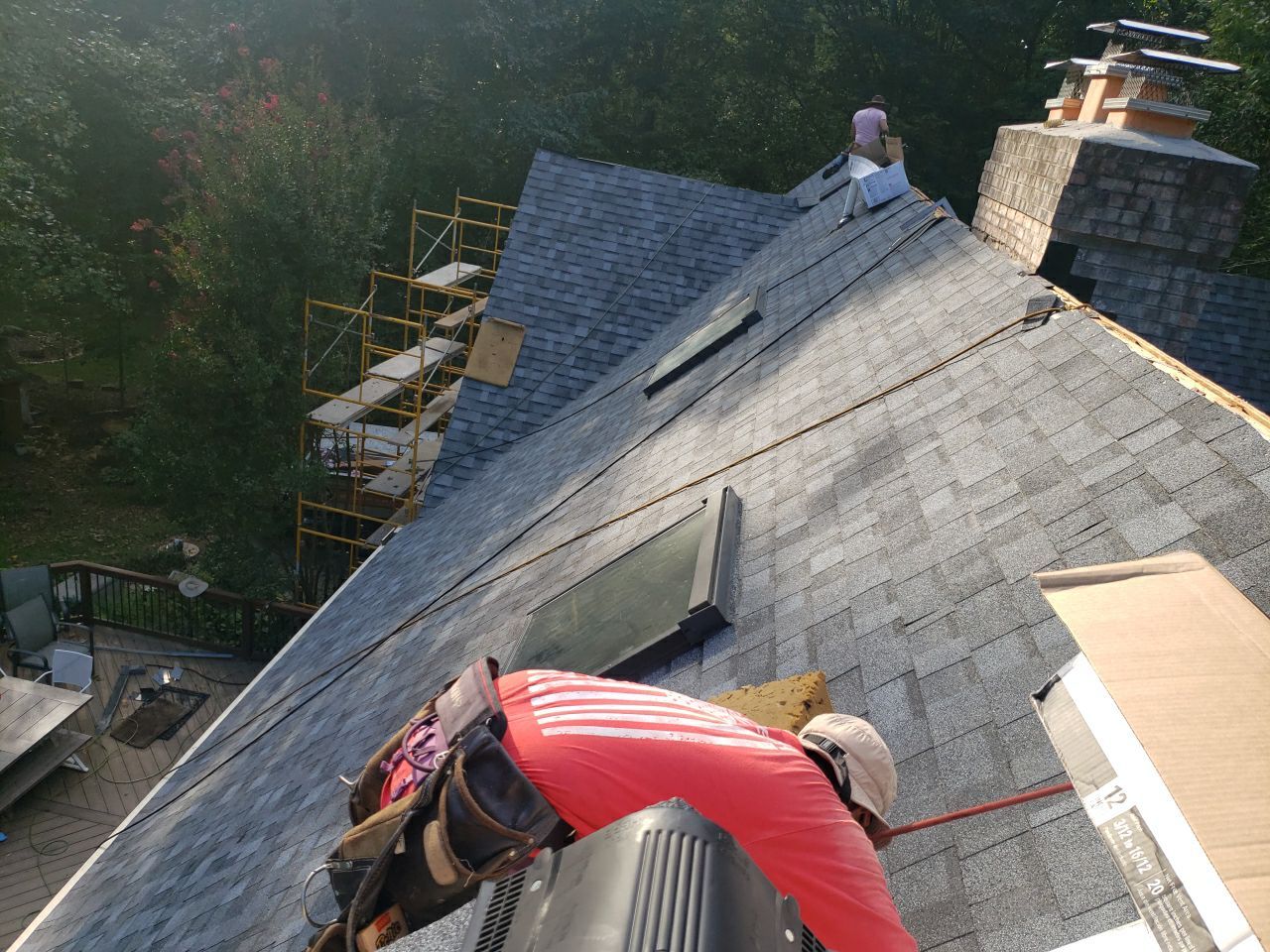 Residential Roofing Installation using Owens Corning Shingles by Elvis General Construction LLC