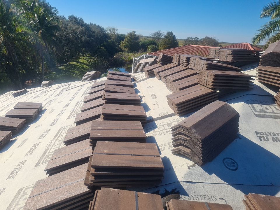 Residential Roofing Installation using WestLake Roofing Tile by BLUES BROTHERS ROOFING