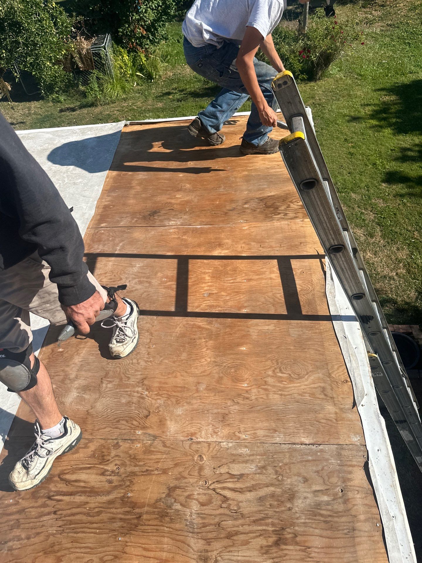 Dec-Tec Walkable Membrane using Dec-Tec (Color: Bronze) by Orezona Building & Roofing Company, Inc.