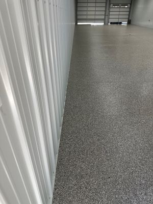 Garage Floor Coating using Creekbed
