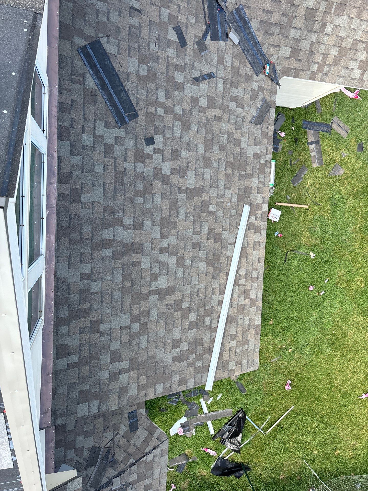 Residential Roofing Installation using Owen's Corning Duration (Lifetime) Shingles by Roof Repair Company