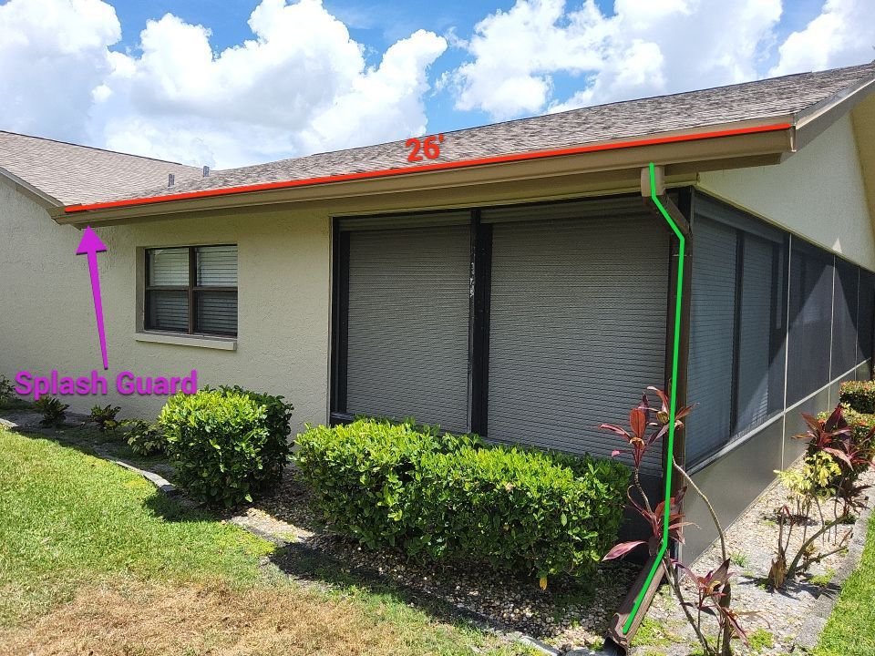 Gutter Guard System Installation in Fort Myers FL by Gutter Professor by Gutter Professors