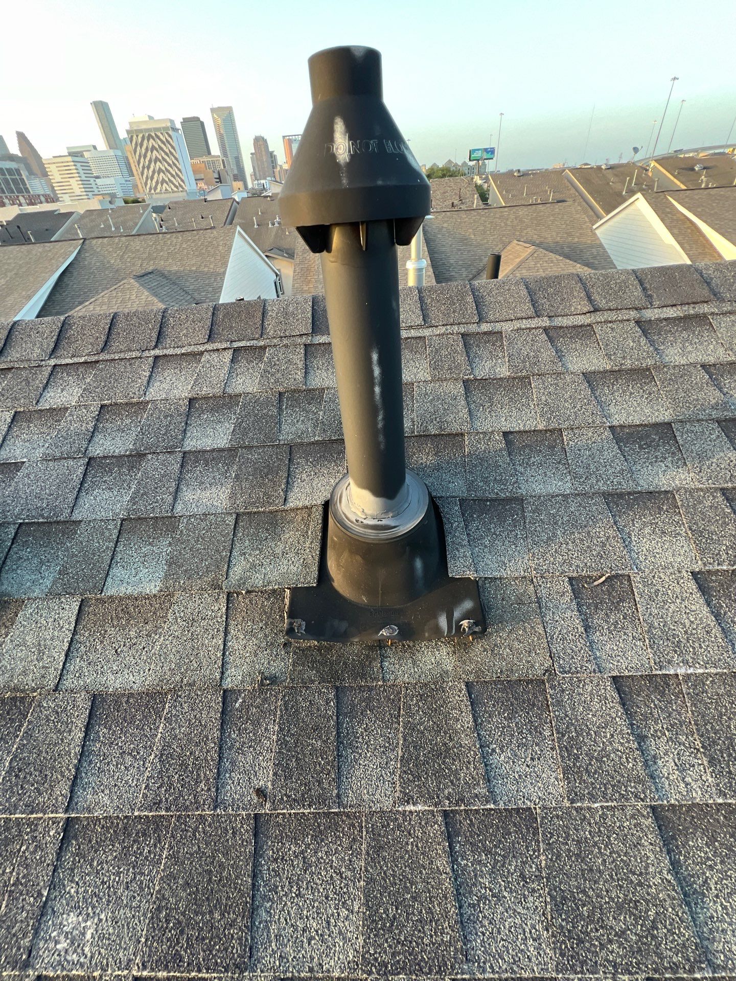 Hail Damage using Owen's Corning Duration (Lifetime) Shingles by Roof Repair Company