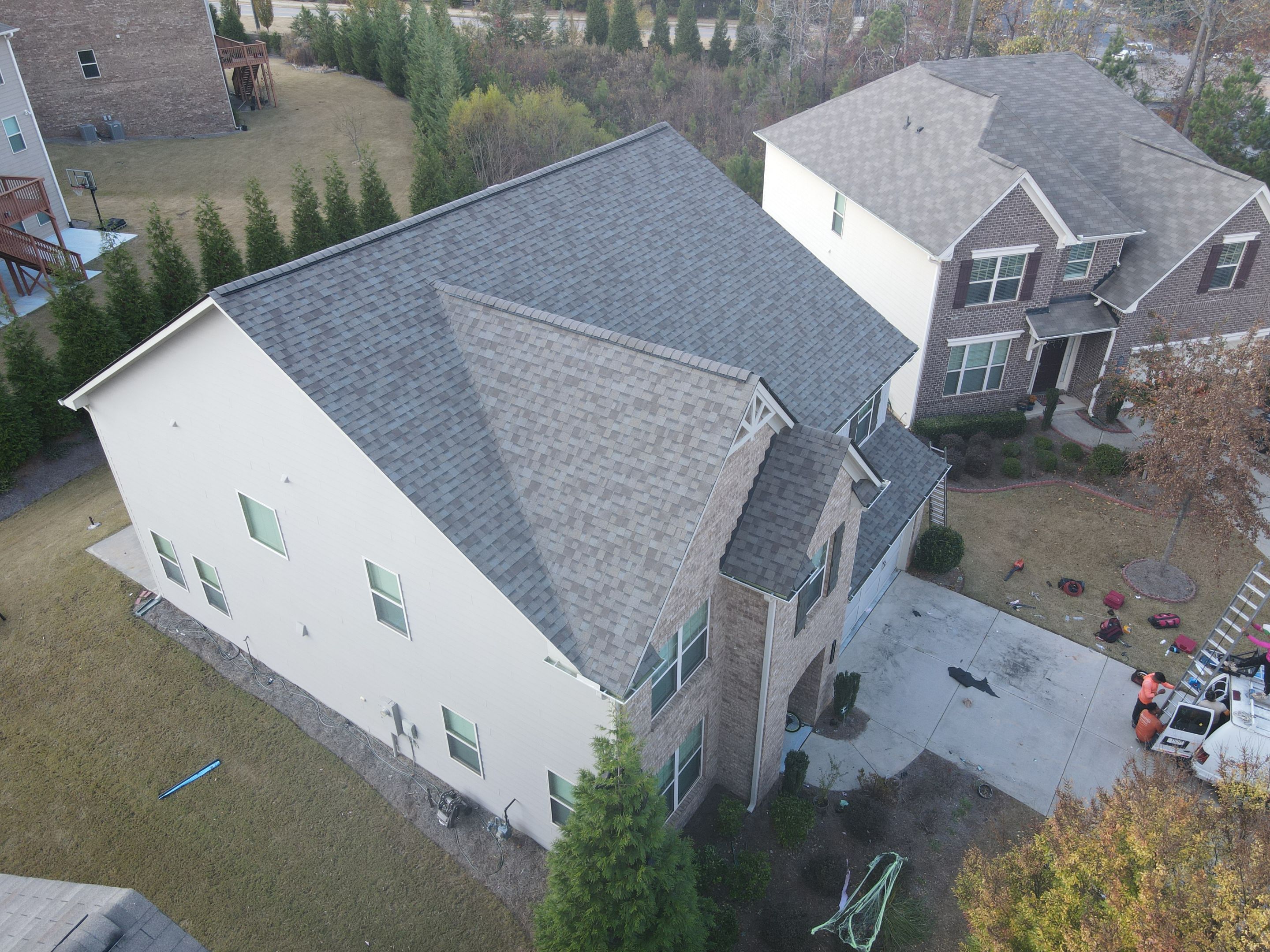 Residential Roofing Installation using Owens Corning by Inspector Roofing and Restoration