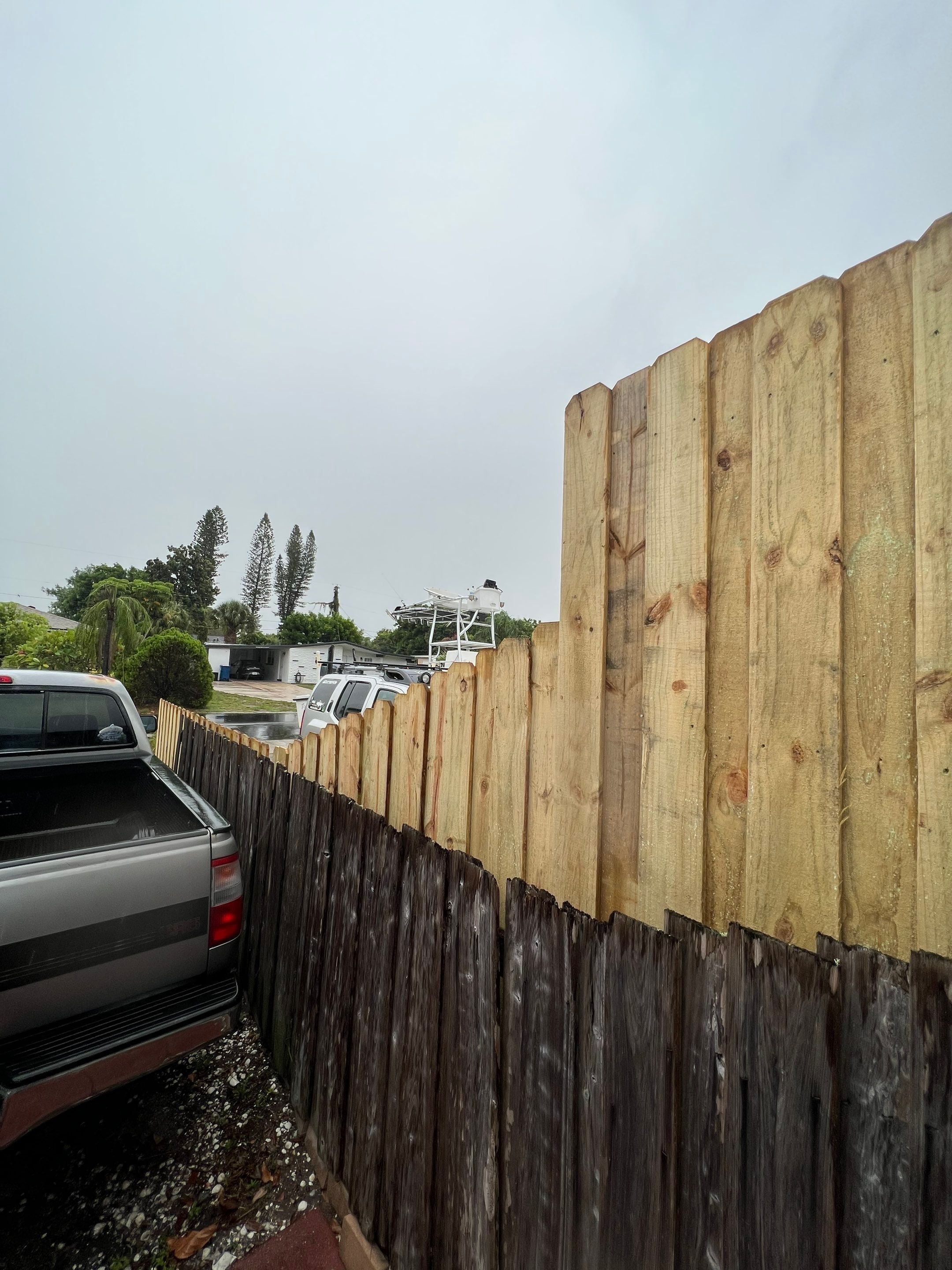 Bradenton, FL Wood Fence Installation using Board on Board Wood Fence by Asap fence and gates, LLC