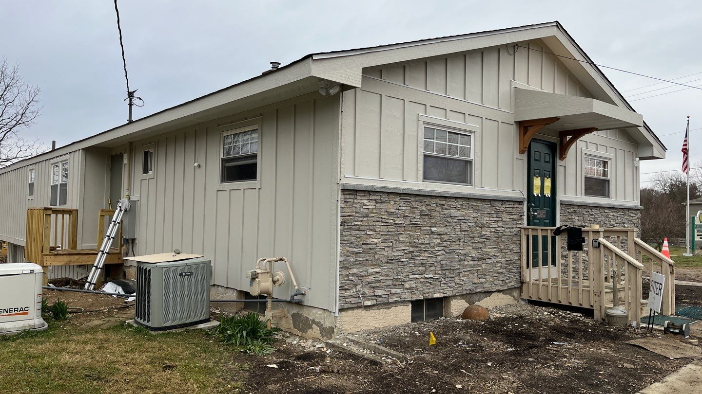 Exterior remodel  by Nitro Roofing and Construction