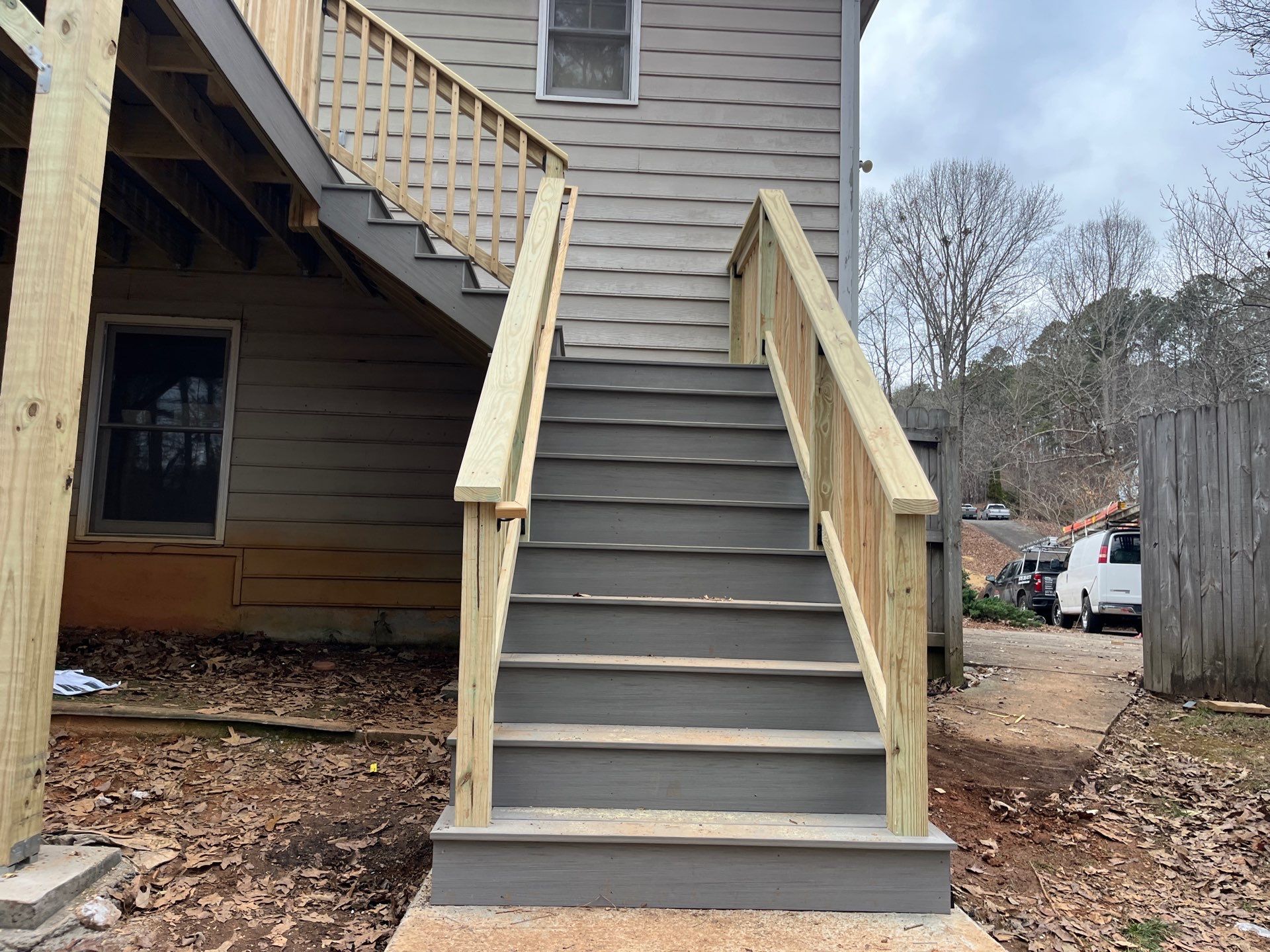 Deck Installation using Deckorators Summit Series Decking by Nelson Exteriors 