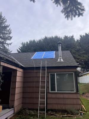 Residential Roof Repair Estimate in Lakewood, WA