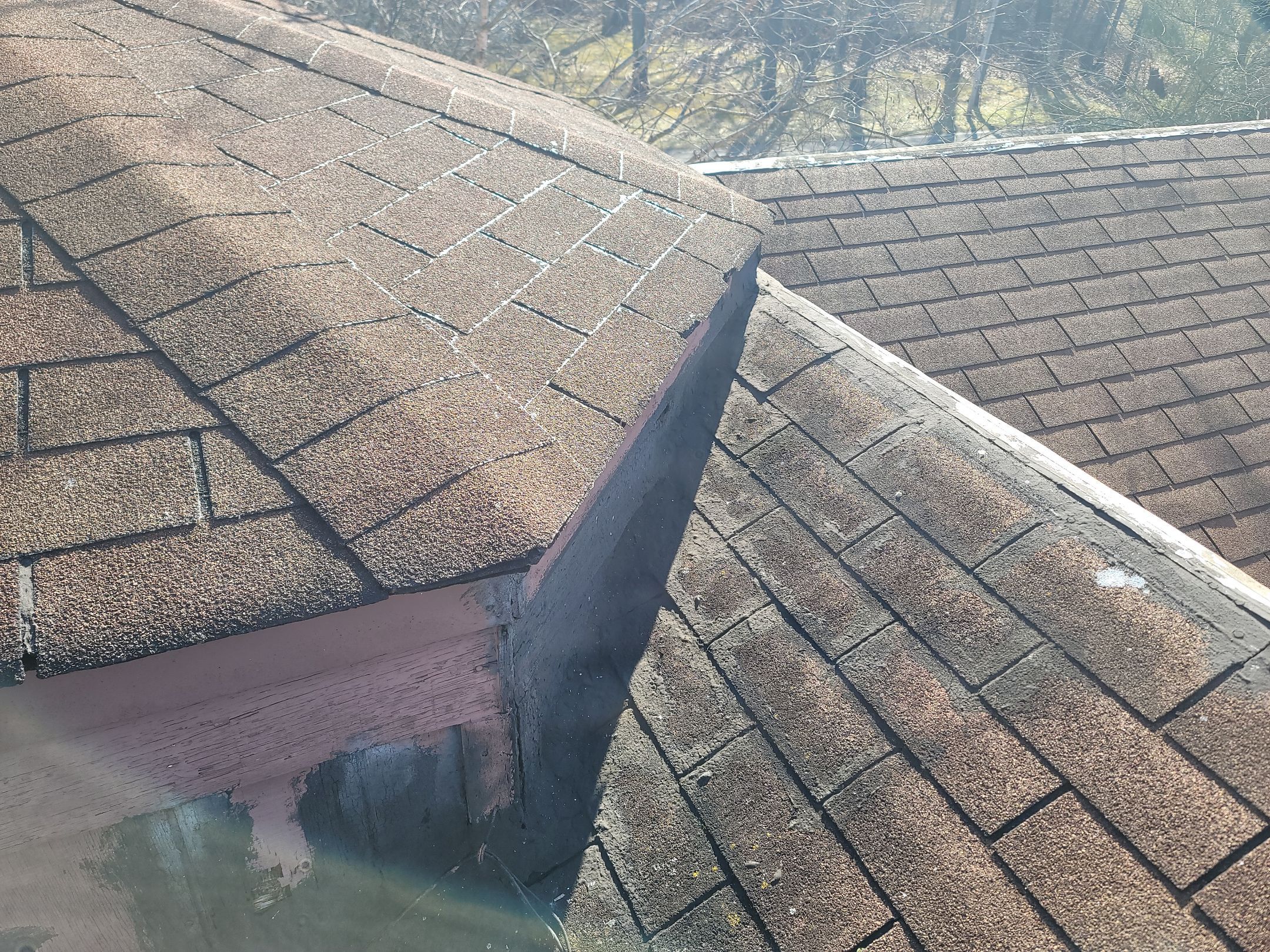 Atlas Pinnacle, Color, Burnt Hickory, Drip Edge, Color, Royal Brown by Eagle Eye Roofing