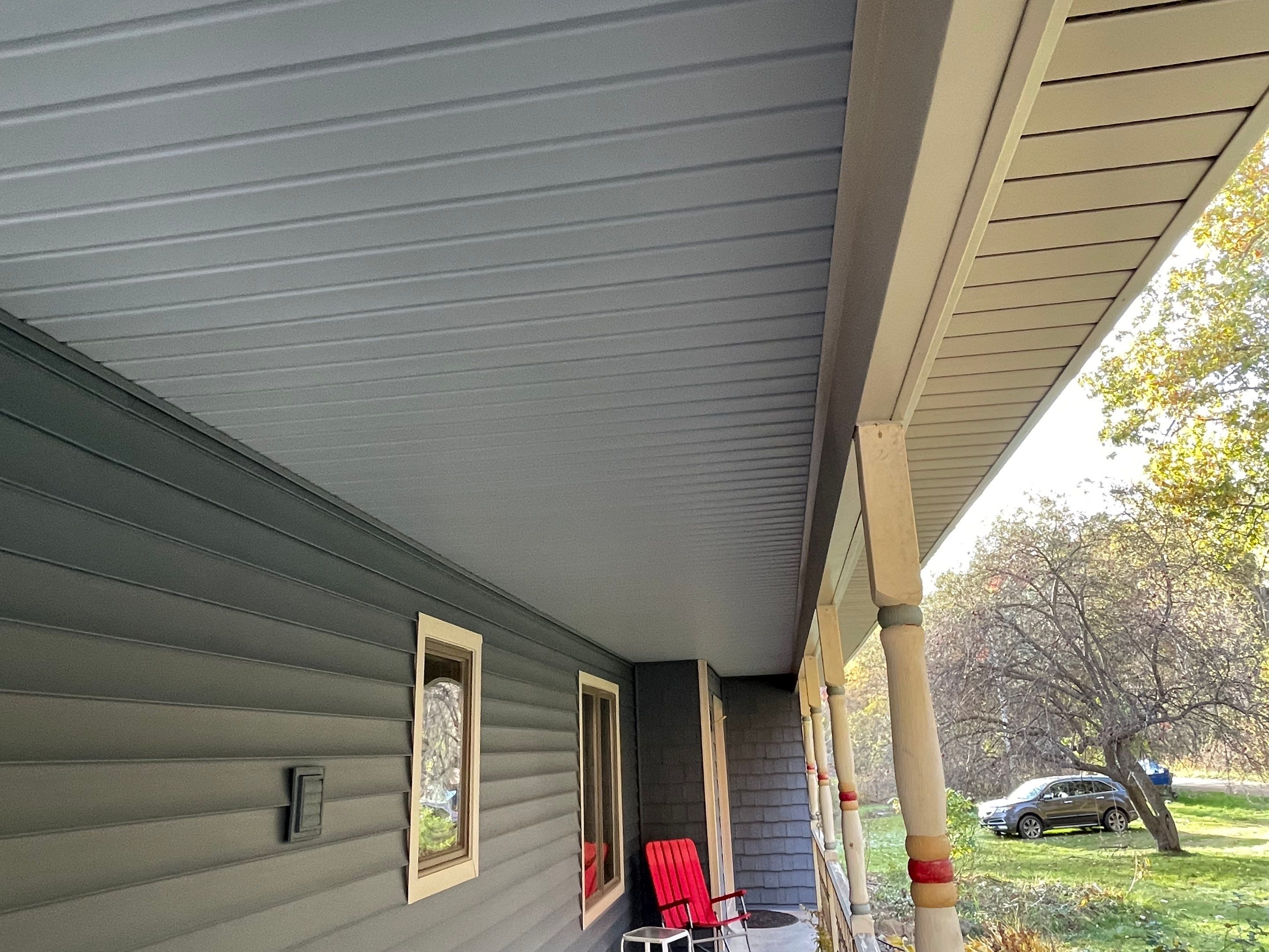CertainTeed Monogram D5 Pacific Blue + Cedar Impression Shake Driftwood Blend & Pacific Blue + CertainTeed Board & Batten Pacific Blue by 180 Contractors