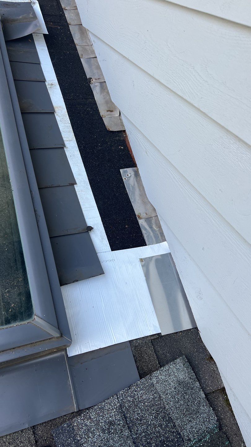 Step flashing repair. by Pro Home Services Inc