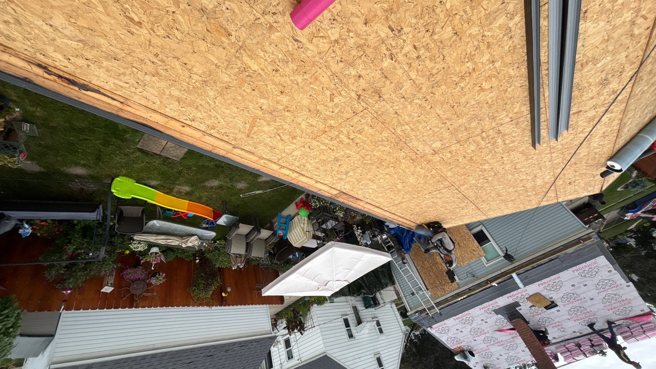 Roof Replacement using Owens Corning Slatestone Gray by 180 Contractors