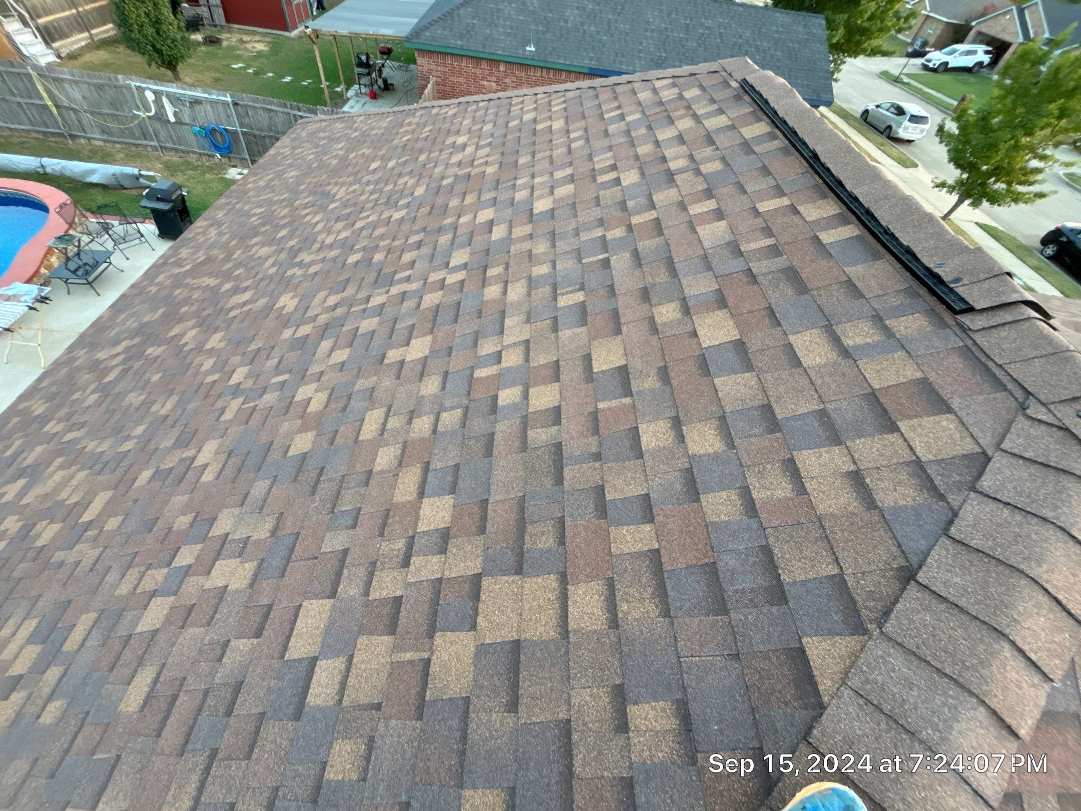 USAA Approved Reroof Project by Berry Good Roofing 
