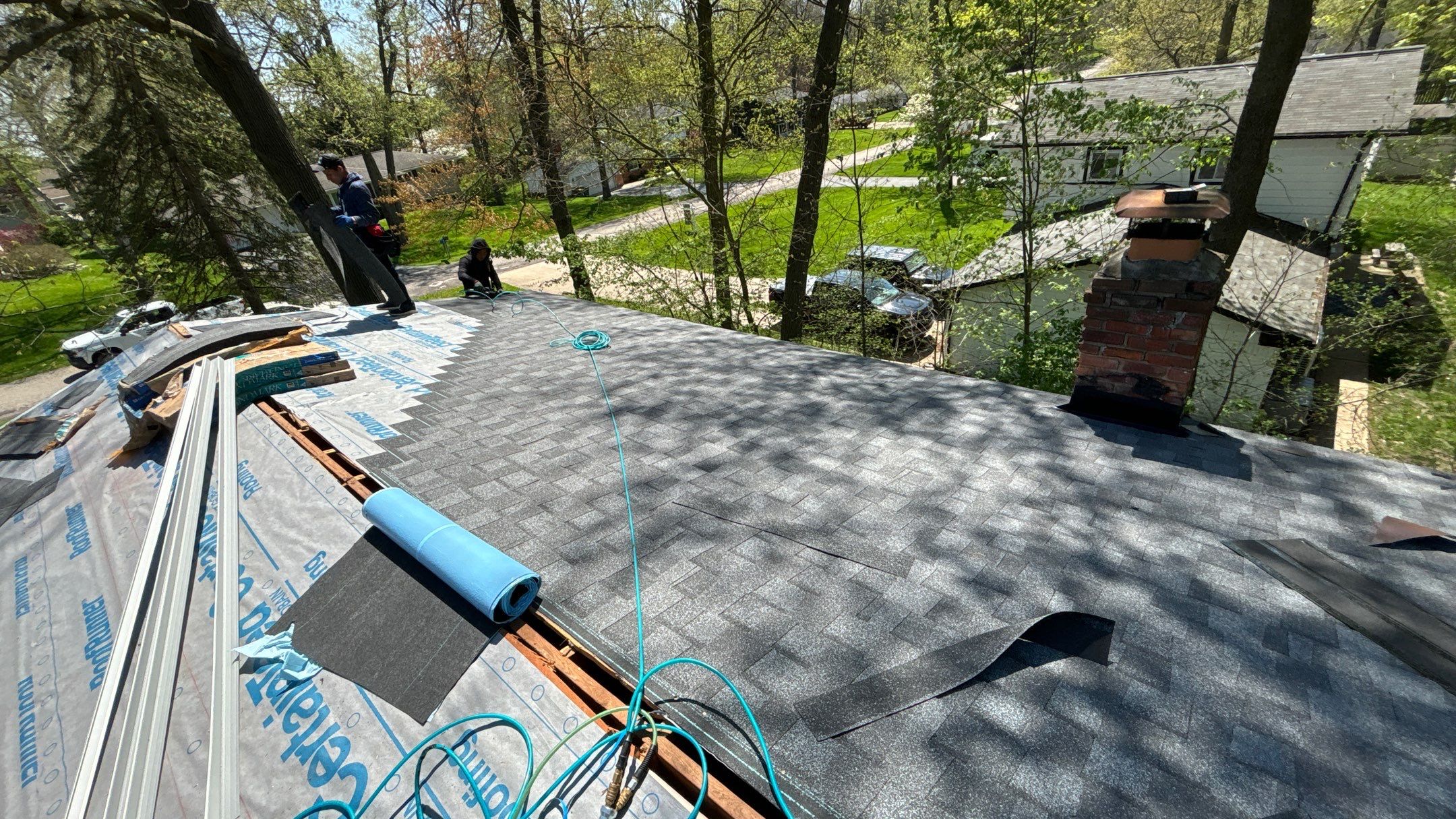 Roof Replacement using CertainTeed Landmark by 180 Contractors
