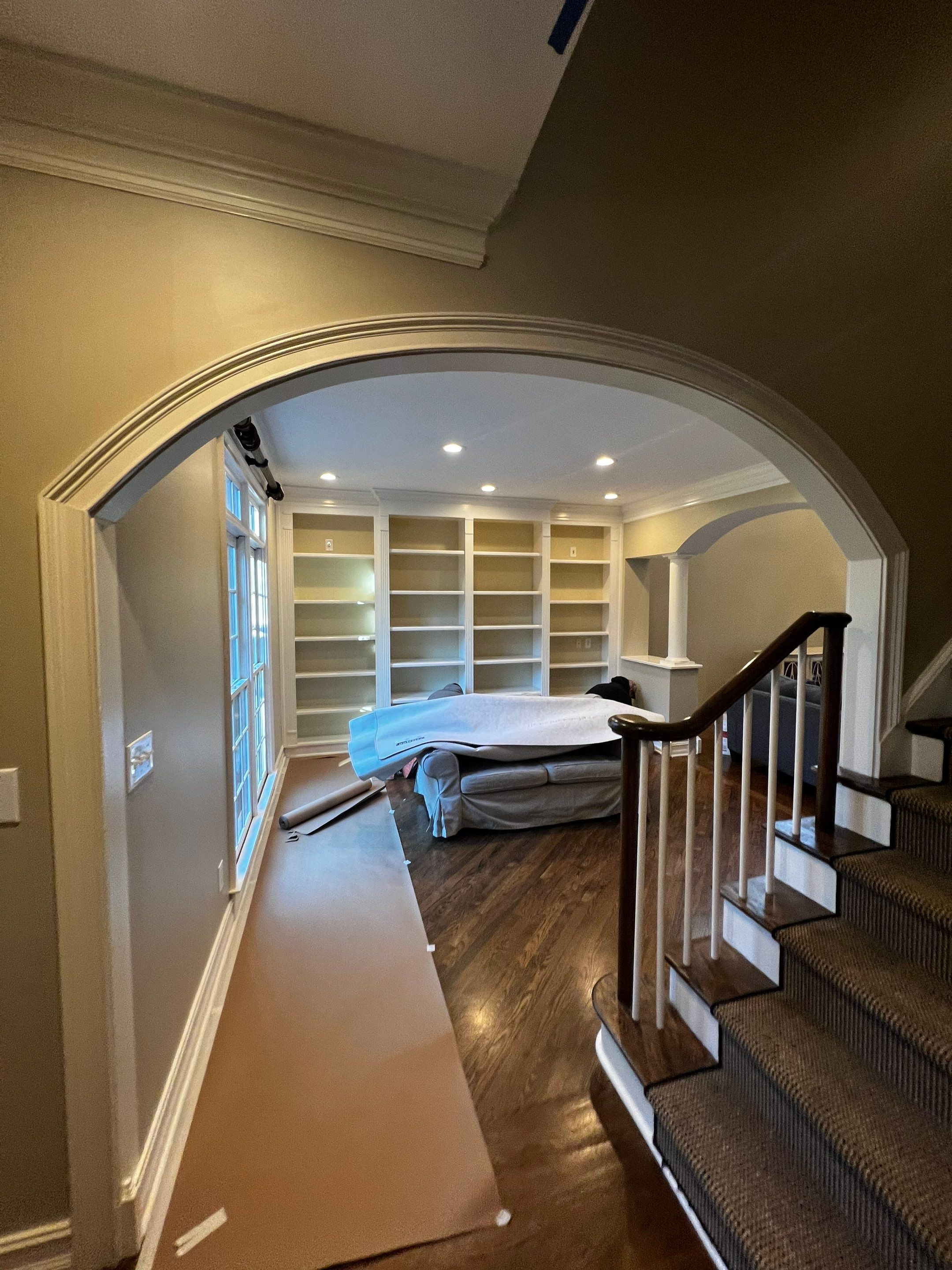 Comprehensive Interior Painting for a Multi-Level Atlanta Residence by Swift Home Renovations