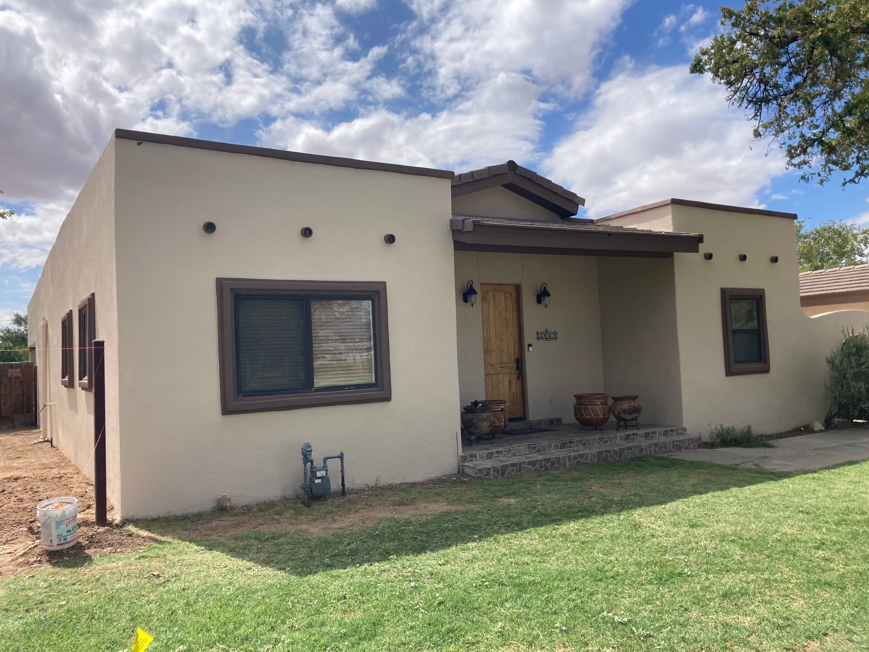 Significant Stucco Damage and Repair by Regal Renovate