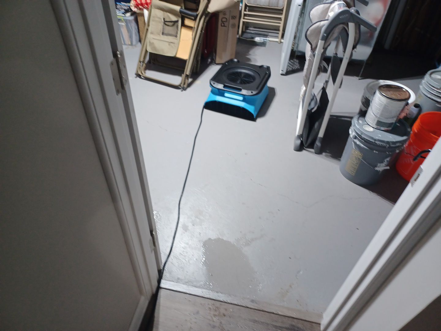 Project in Novi by EzDry Water Mitigation & Property Restoration