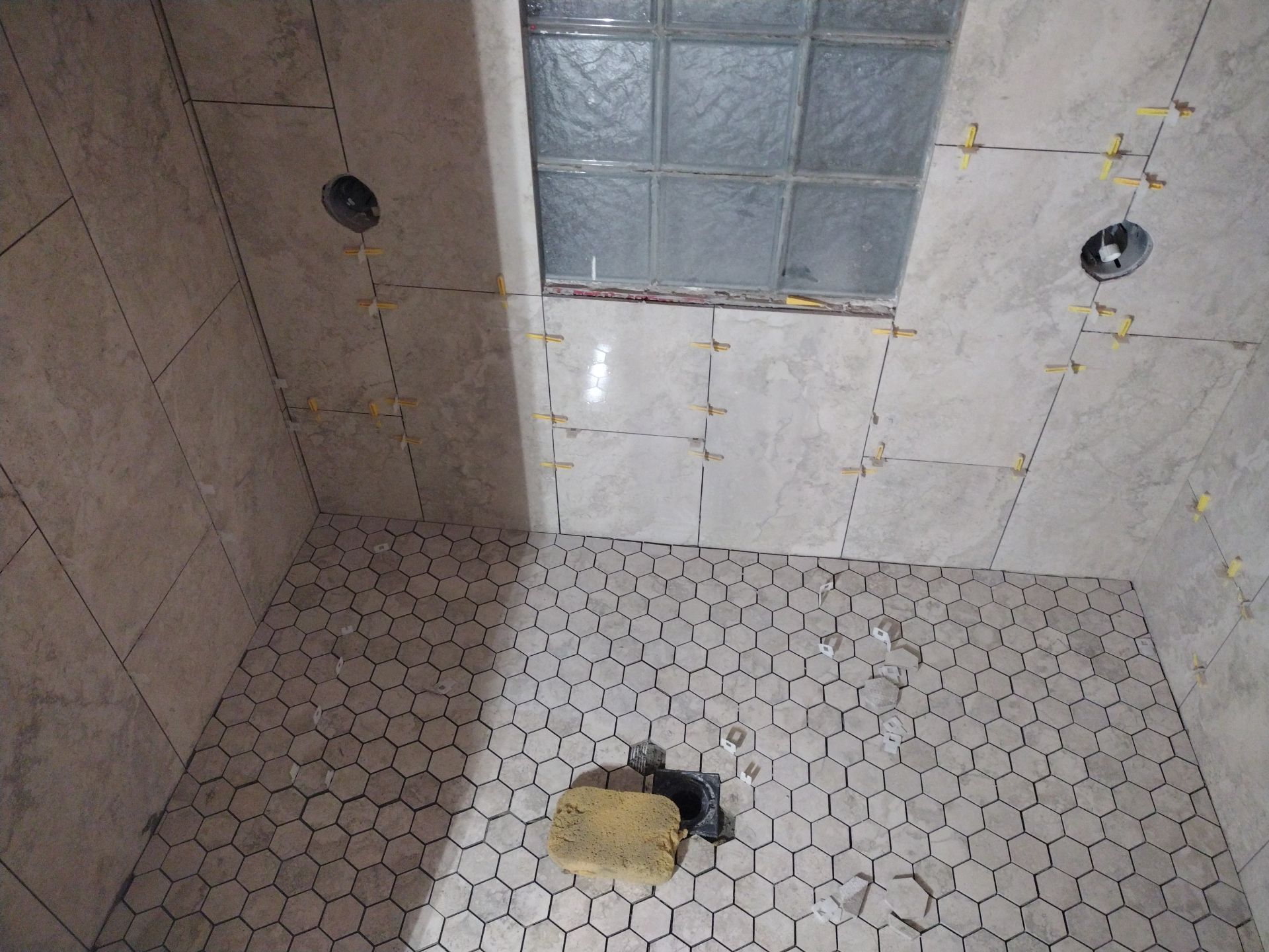 Shower Remodel & Ceiling Restoration – Correcting Water Damage and Rebuilding Right by Johnny Five Construction 