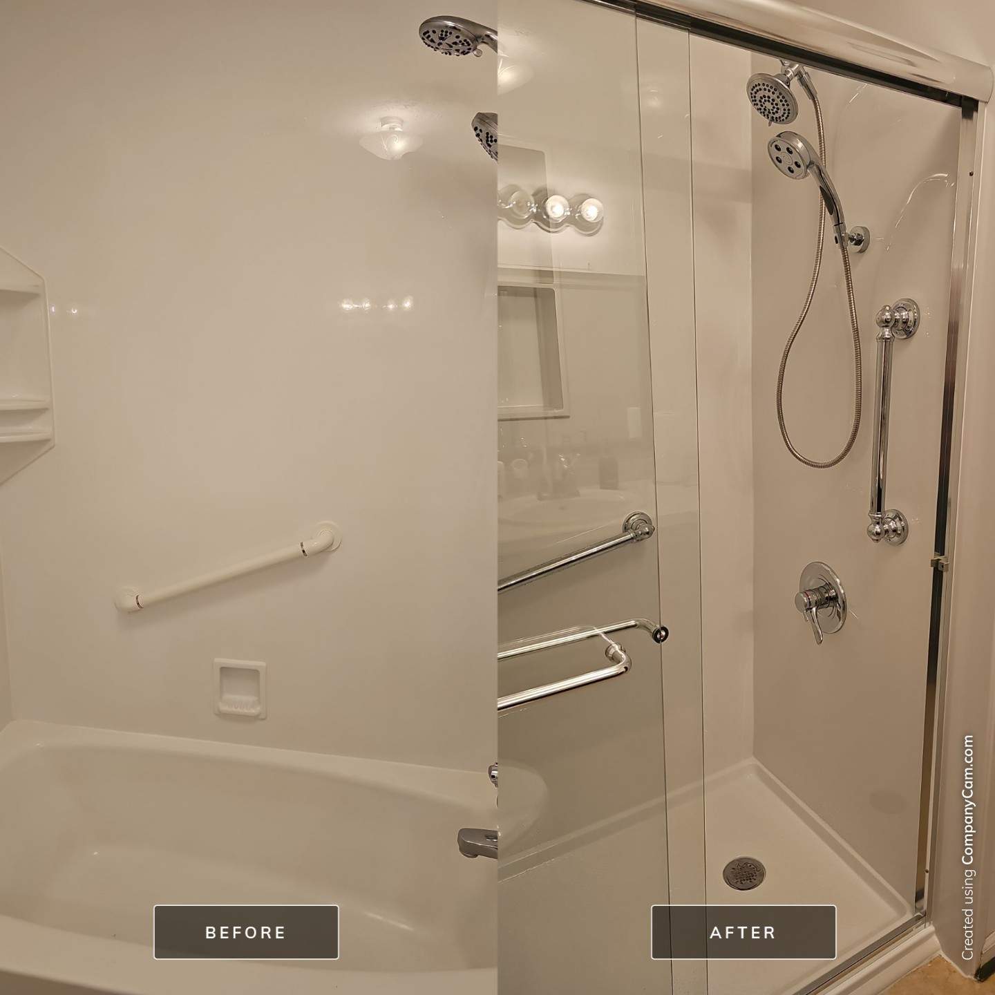 Tub to Shower by BathPlanet SW Virginia