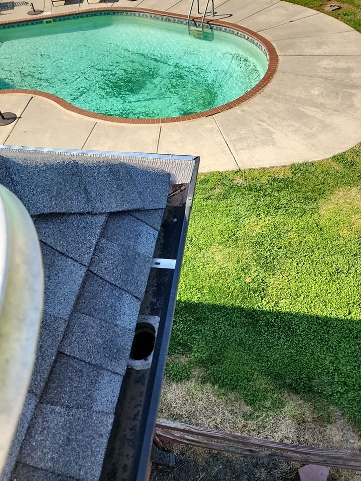 Gutter Guard Instalation using Leaf Blaster Pro by Gutter Glove by Power Wash Masters LLC