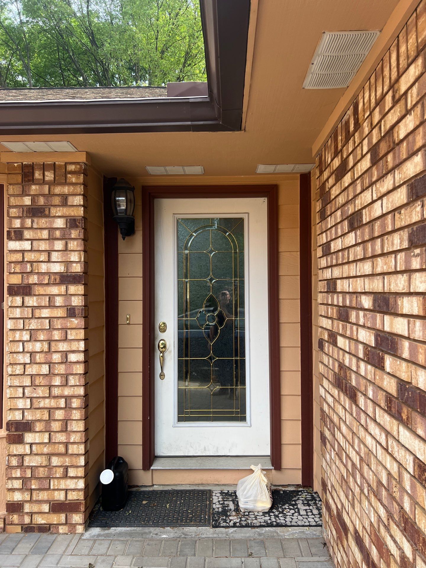 Exterior Painting on this Clarkston Home by Top Shelf Painter