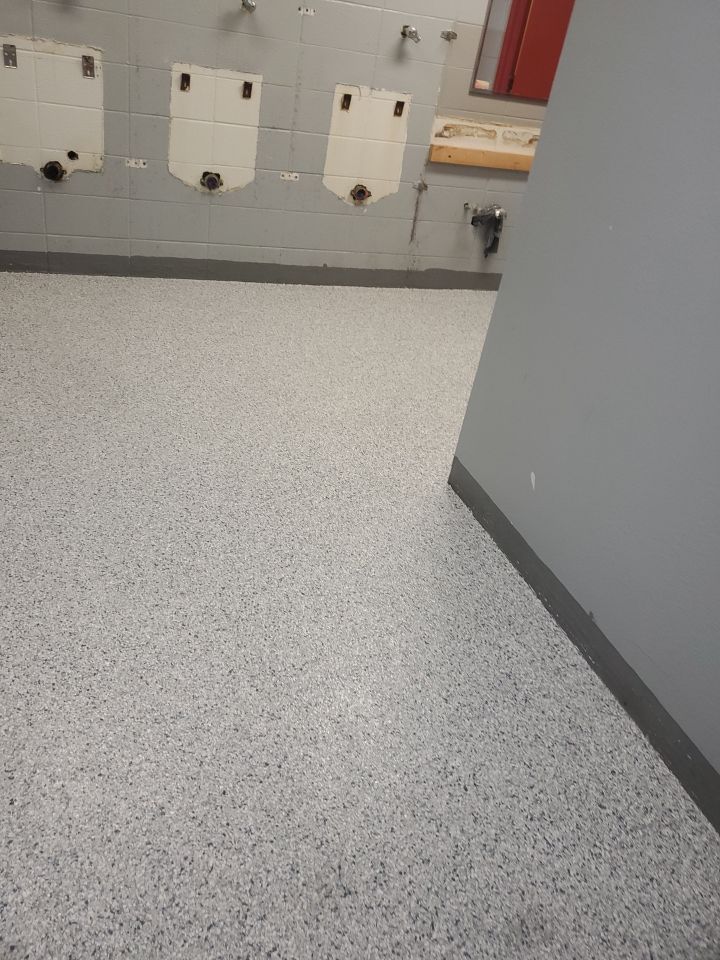 Concrete Coating at Spiece Fieldhouse by Knot Just Decks