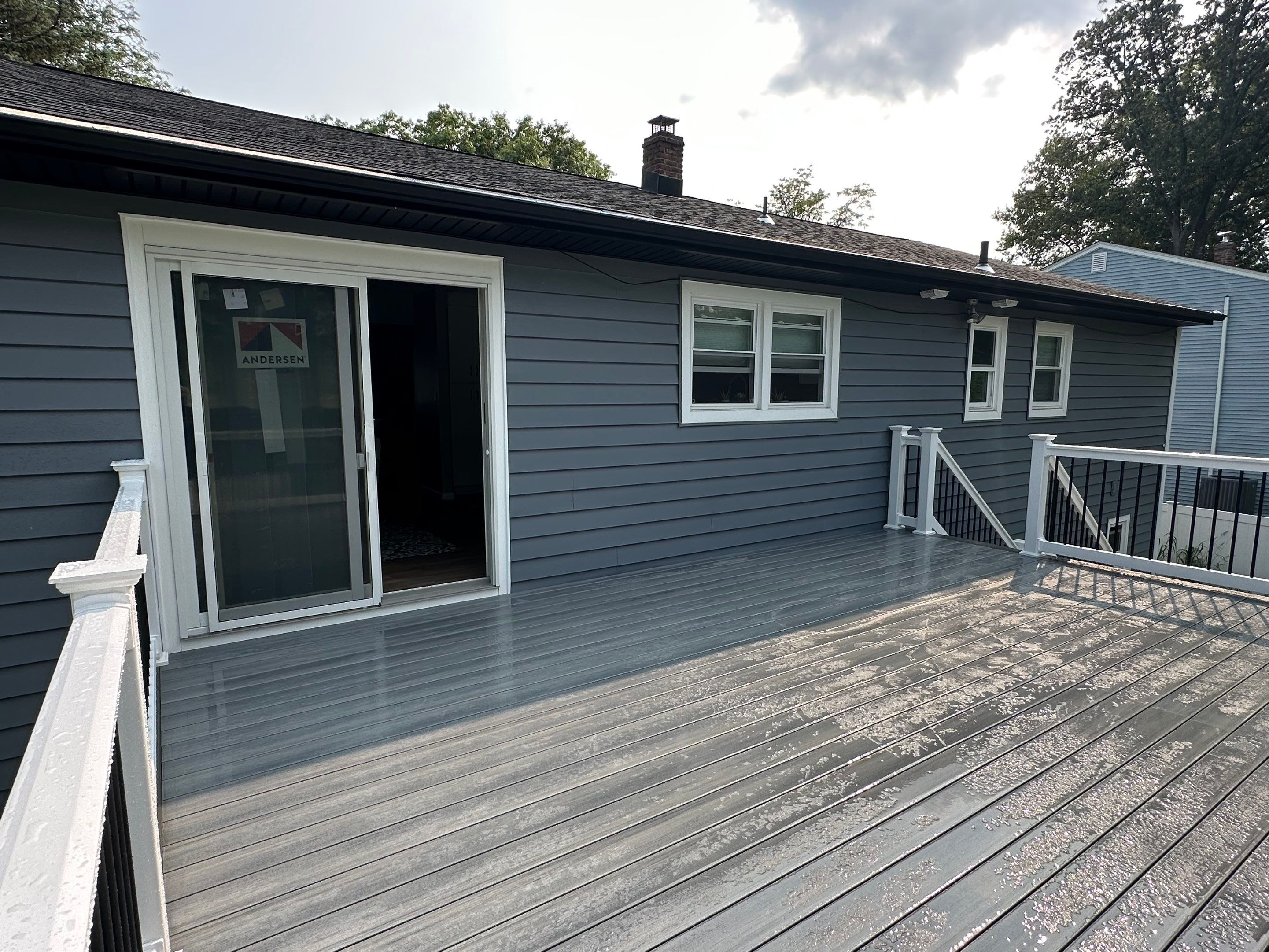 New deck in Westwood NJ by deck guardian