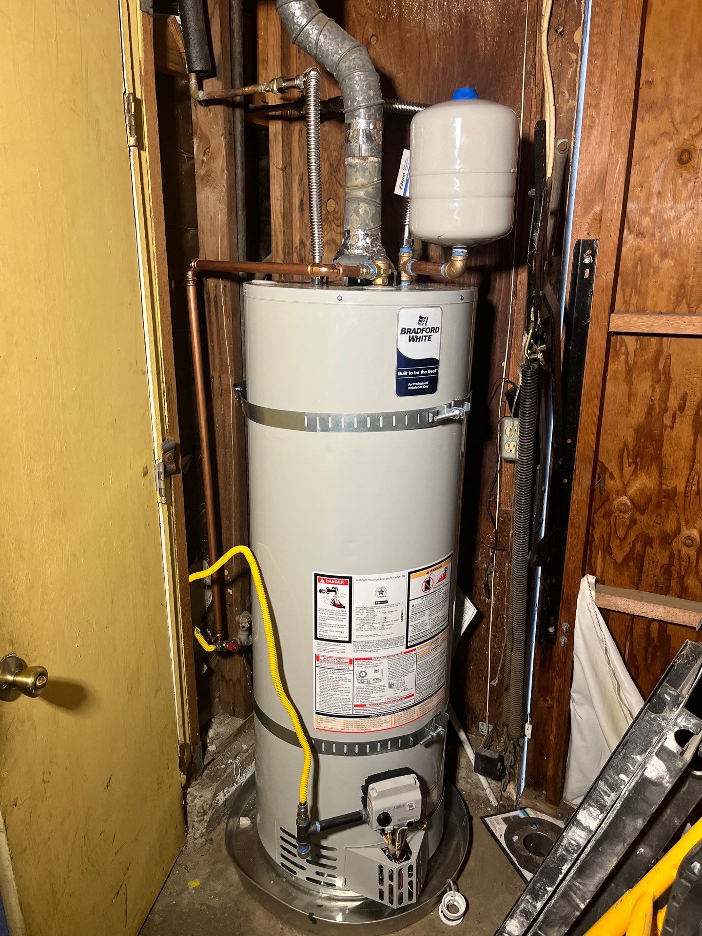 Water Heater Installation and Outside Piping by Us Plumbing