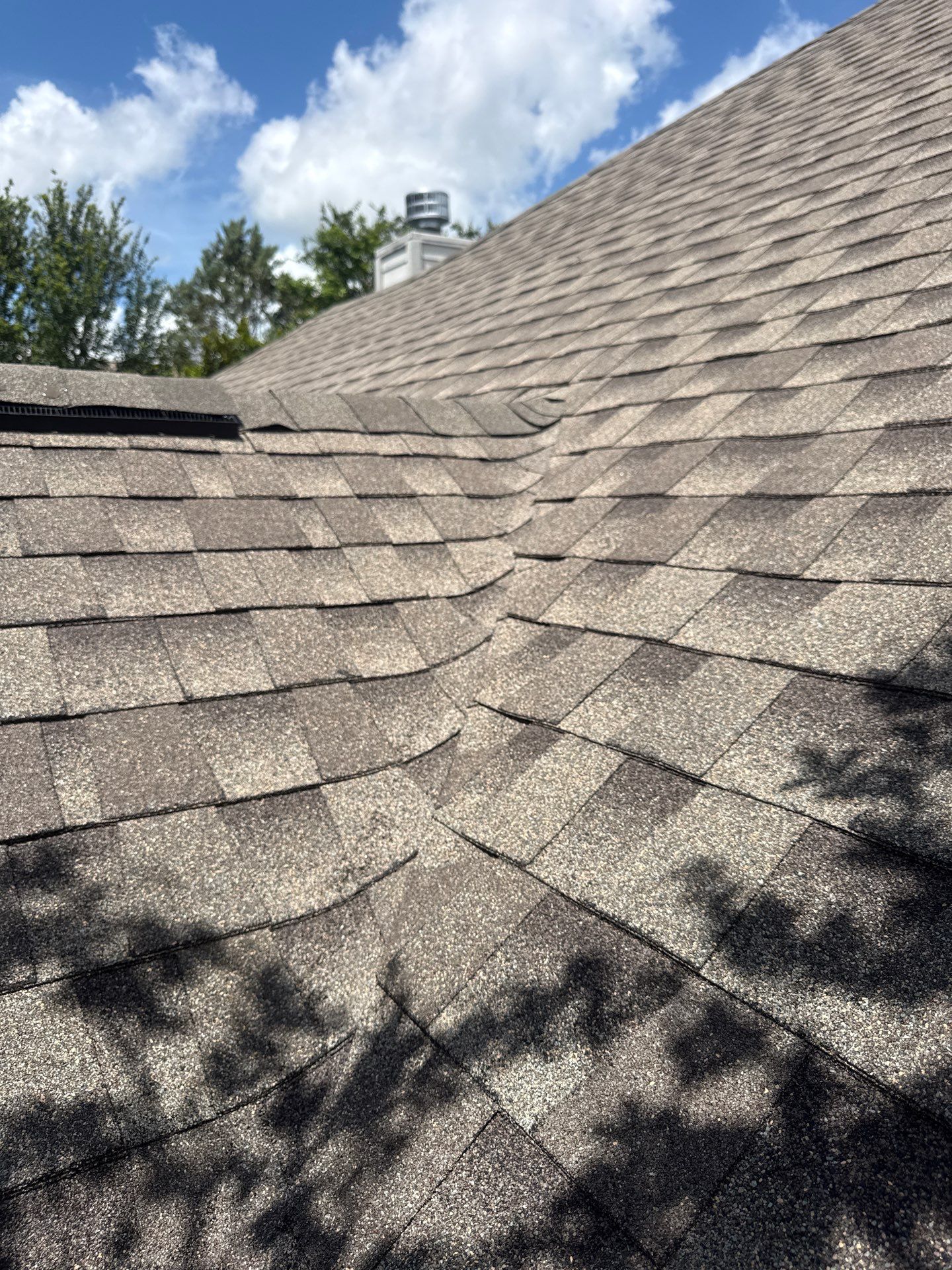 Residential Roof Replacement using GAF - HDZ - Weathered Wood by Action Exteriors Austin