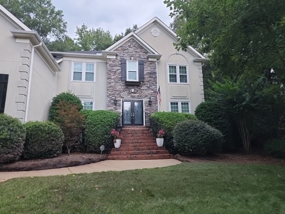 House Wash using cleaner by Power Wash Masters LLC
