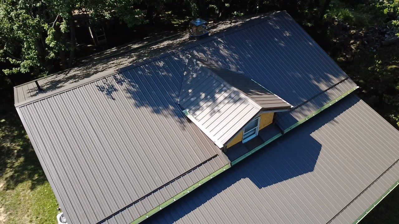 Full Metal Roof Replacement and Exterior Trim Repair in Atwater by Eagle Eye Roofing