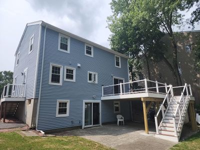 Deck and siding in newton, MA
