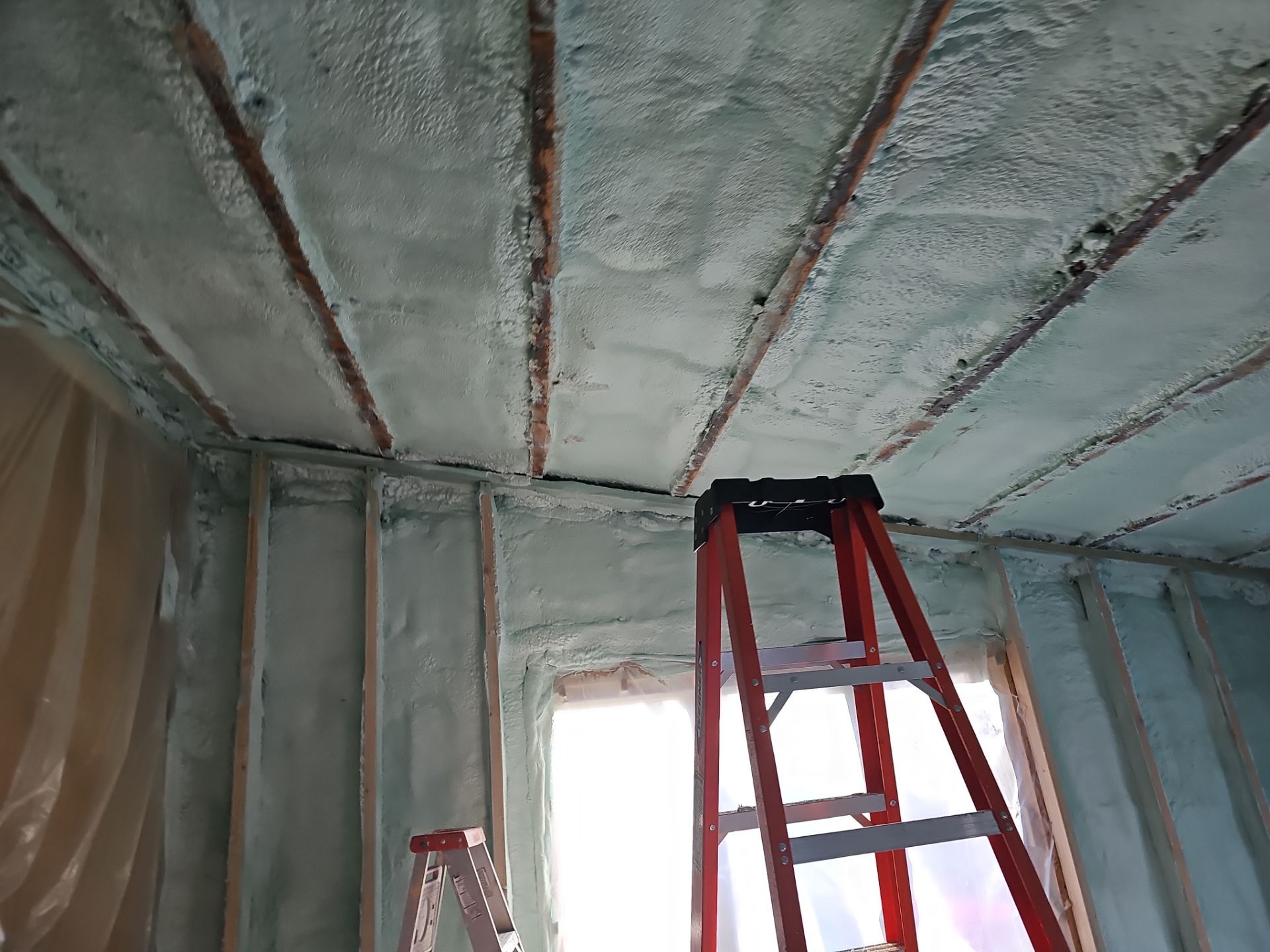 Home Remodel using Closed Cell Spray Foam by NYS Foam & Energy