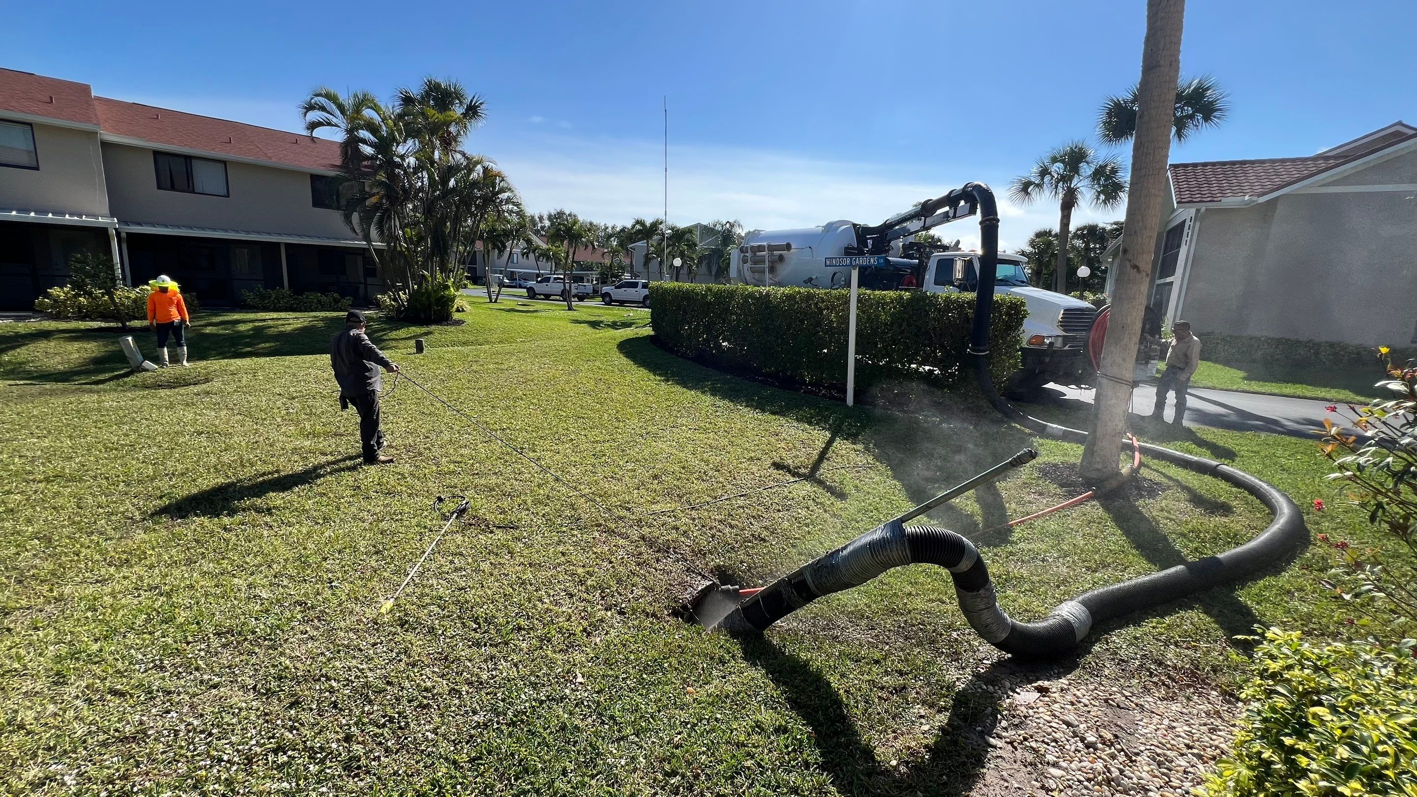 Fort Myers Community Culvert Jetting by APS Power & Water