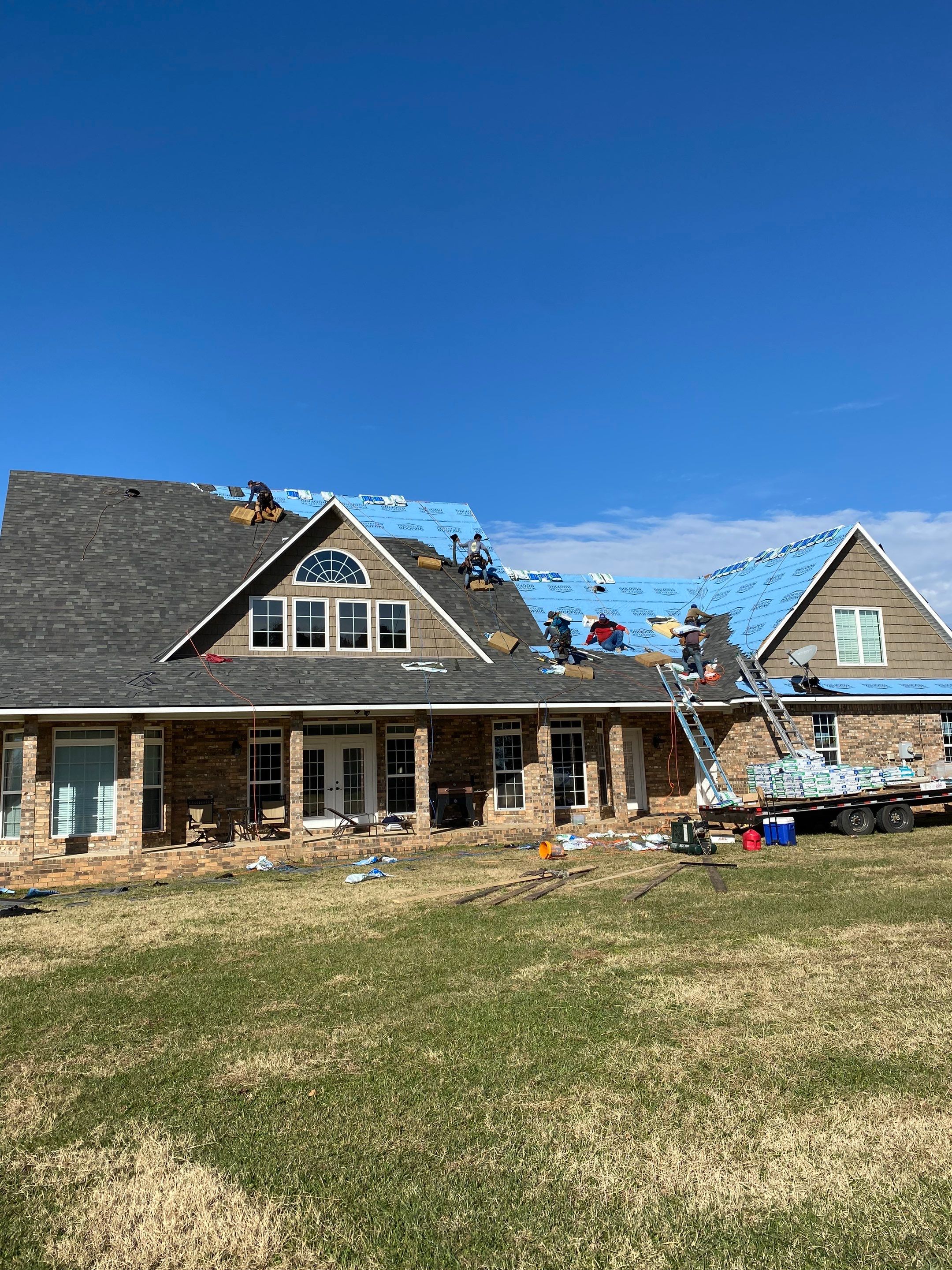 Residential Roofing Repair using Malarkey Vista: Storm Gray by Hostetler Roofing
