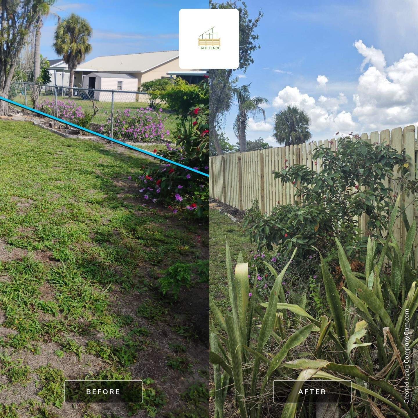 Pressure-Treated Wood Privacy Fence and Chain Link Installation in Port Charlotte by True Fence LLC
