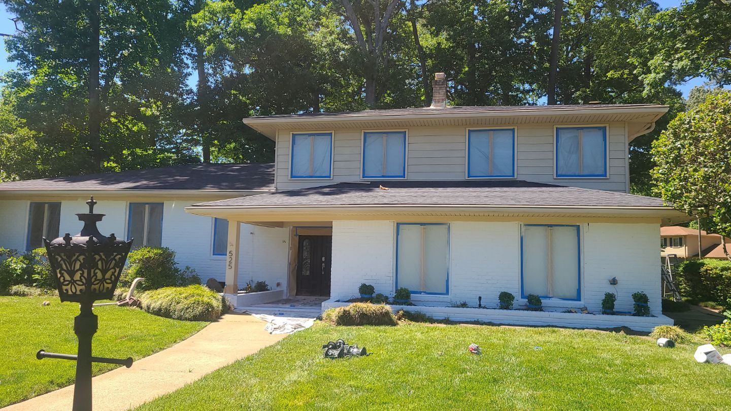 Brick painting by AKK Painting LLC