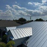 24ga 1" Nail-Strip Mill Finish by Total Roofing System The Metal Roof Experts