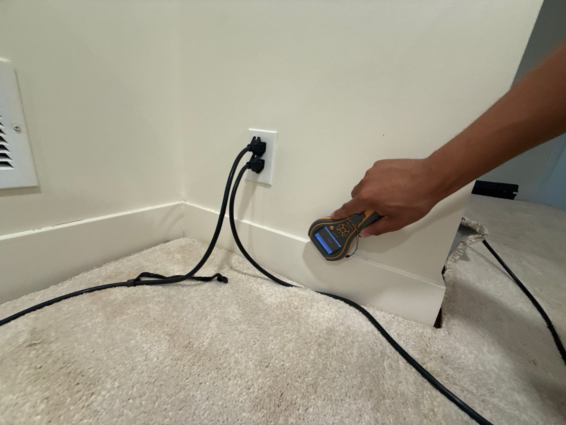 Basement Water Damage Restoration and Structural Drying in Leawood by Fine Restoration