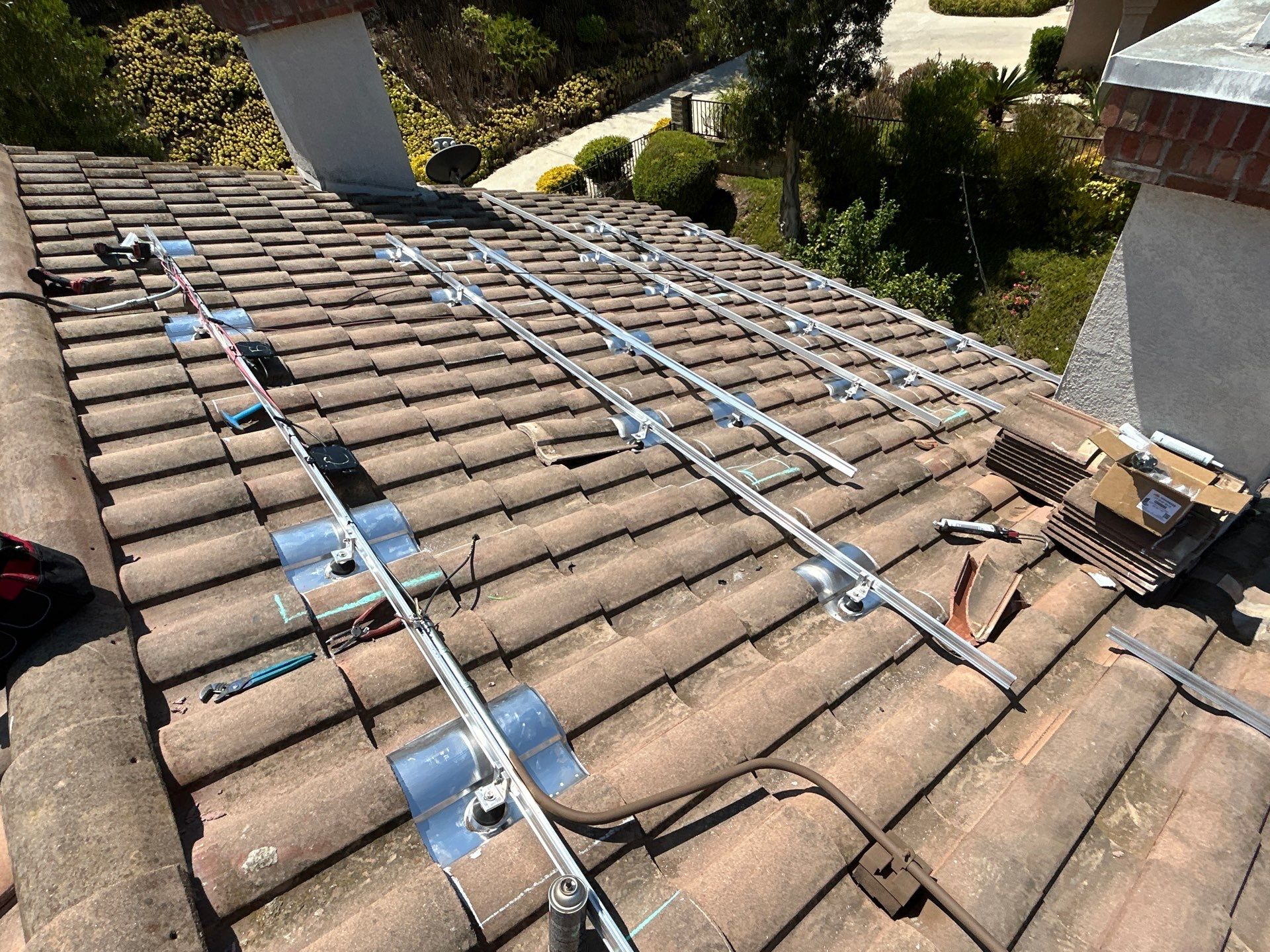 Tesla Powerwall and REC Solar Panel Installation in Thousand Oaks by AWS Solar